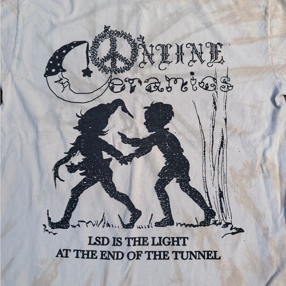 Online Ceramics LSD is the light at the end of the Tunnel Tee - Picture 2 of 3